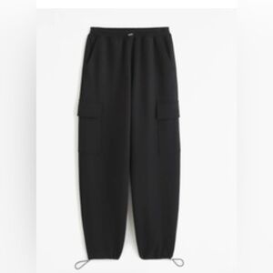 Abercrombie YPB neoKNIT Utility Jogger|Onyx Black|XS